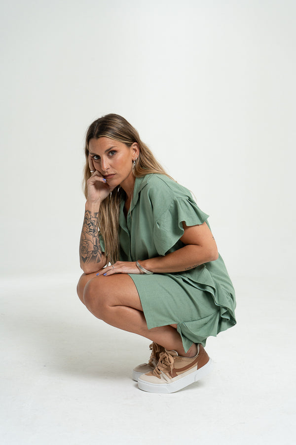 Vestido Genova - lino