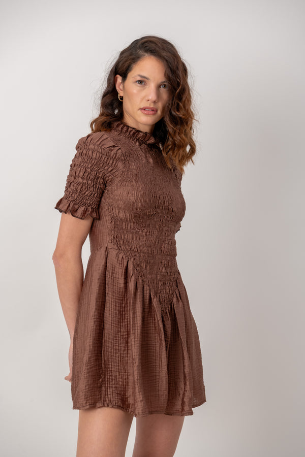 Vestido DOLCE FAR NIENTE - Marrón