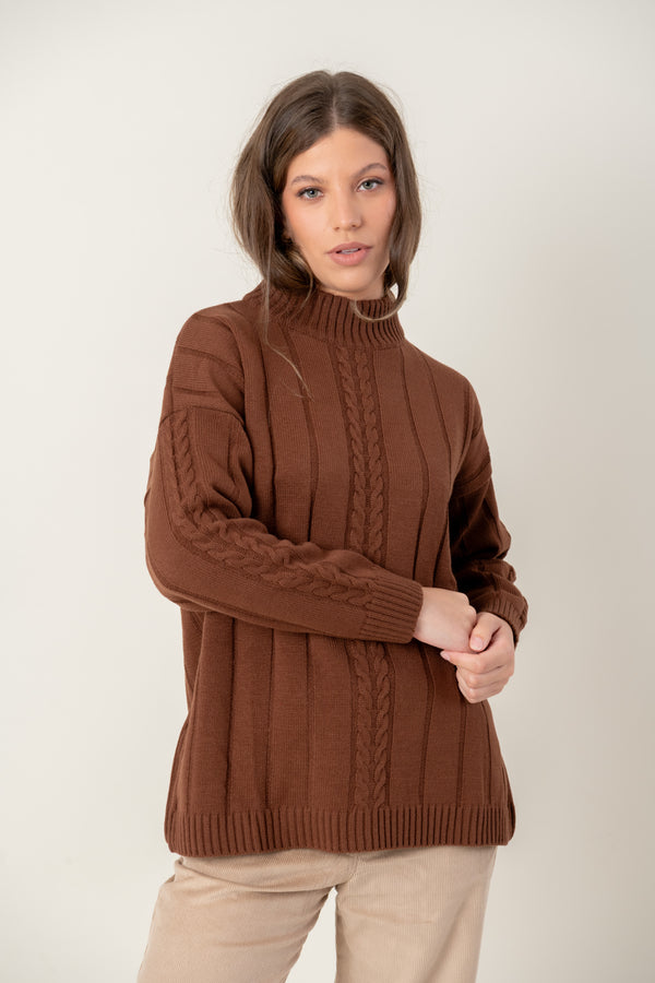 Buzo JULIA - Chocolate