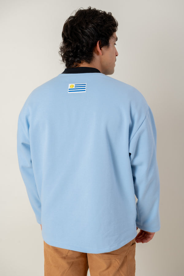 Buzo HEROICO URUGUAY - Celeste