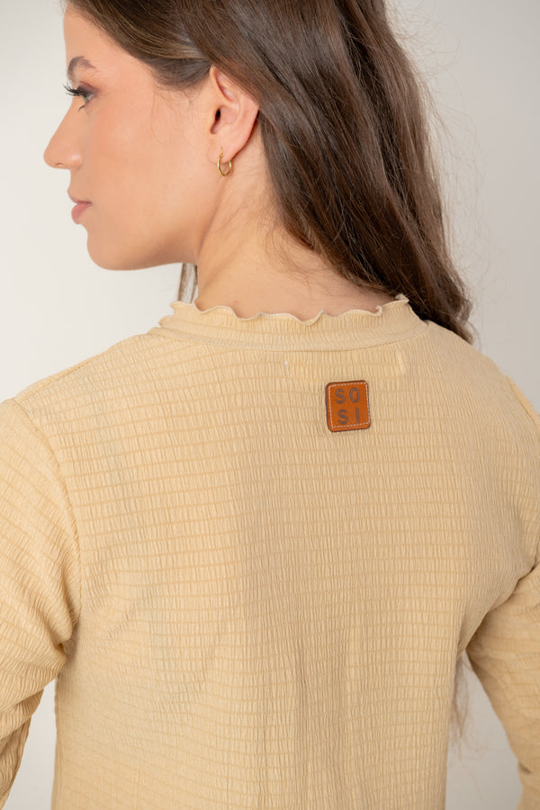 Polera TRENTO - beige