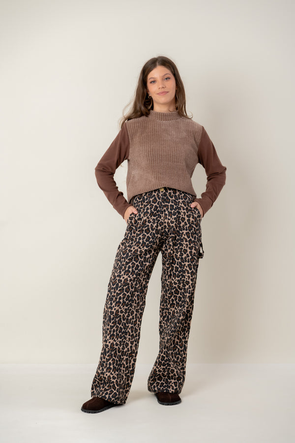 Polera LOMBARDIA - Marrón