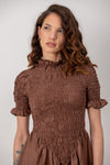 Vestido DOLCE FAR NIENTE - Marrón