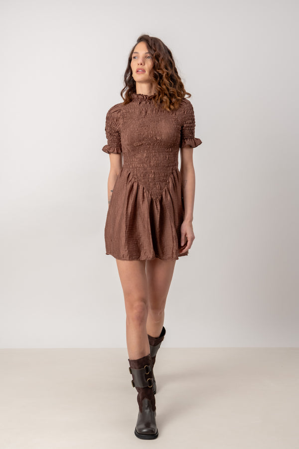 Vestido DOLCE FAR NIENTE - Marrón
