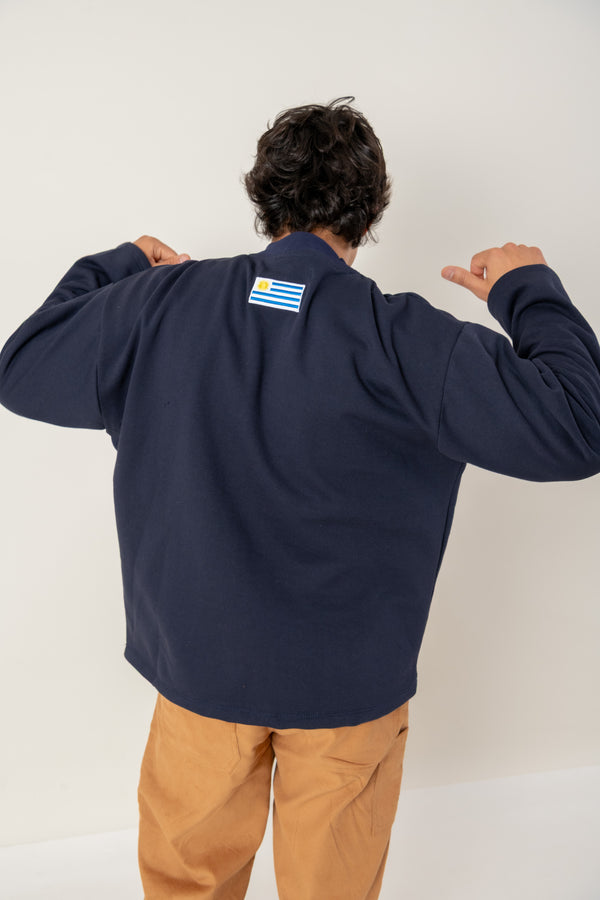 Buzo HEROICO URUGUAY - Azul
