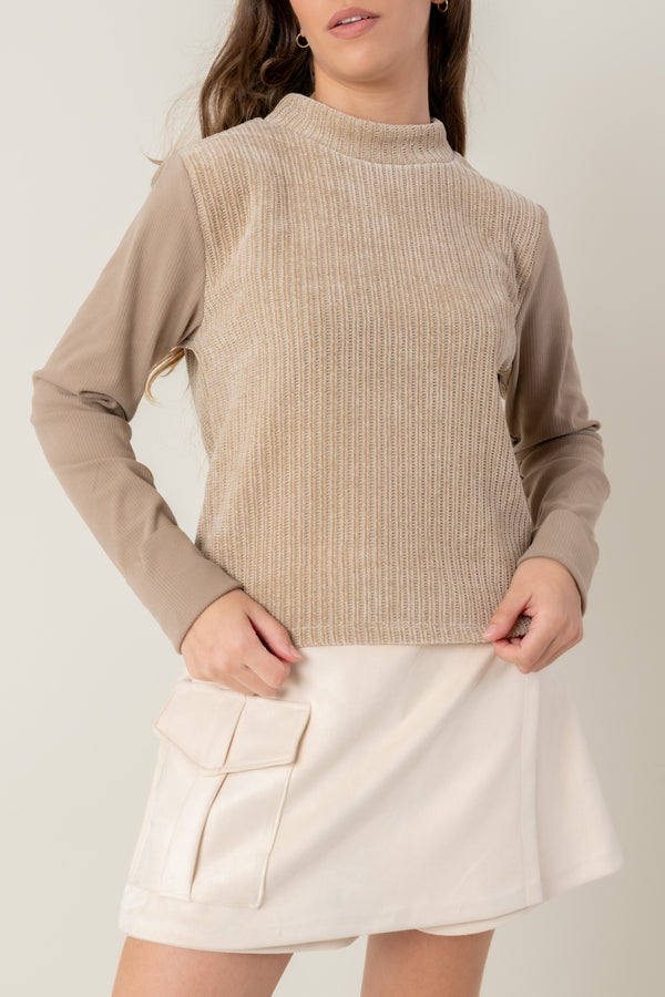 Polera LOMBARDIA - Beige
