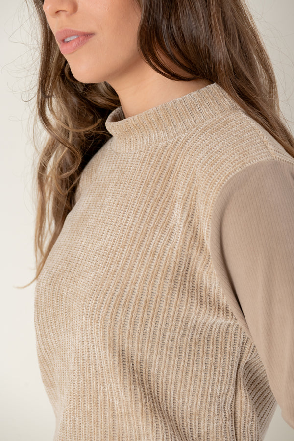Polera LOMBARDIA - Beige
